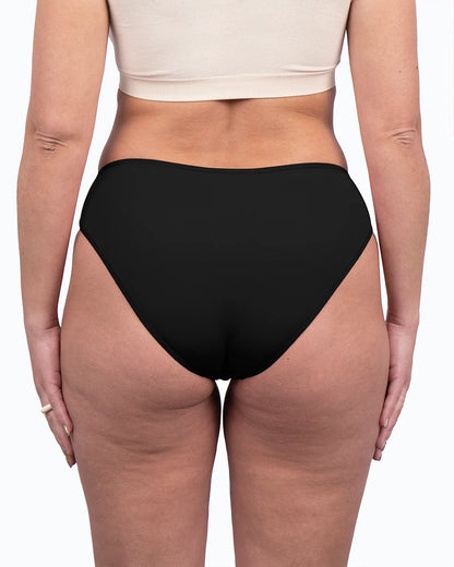 MOODZ: Culotte Basique - BLACK MENSTRUAL PANTIES