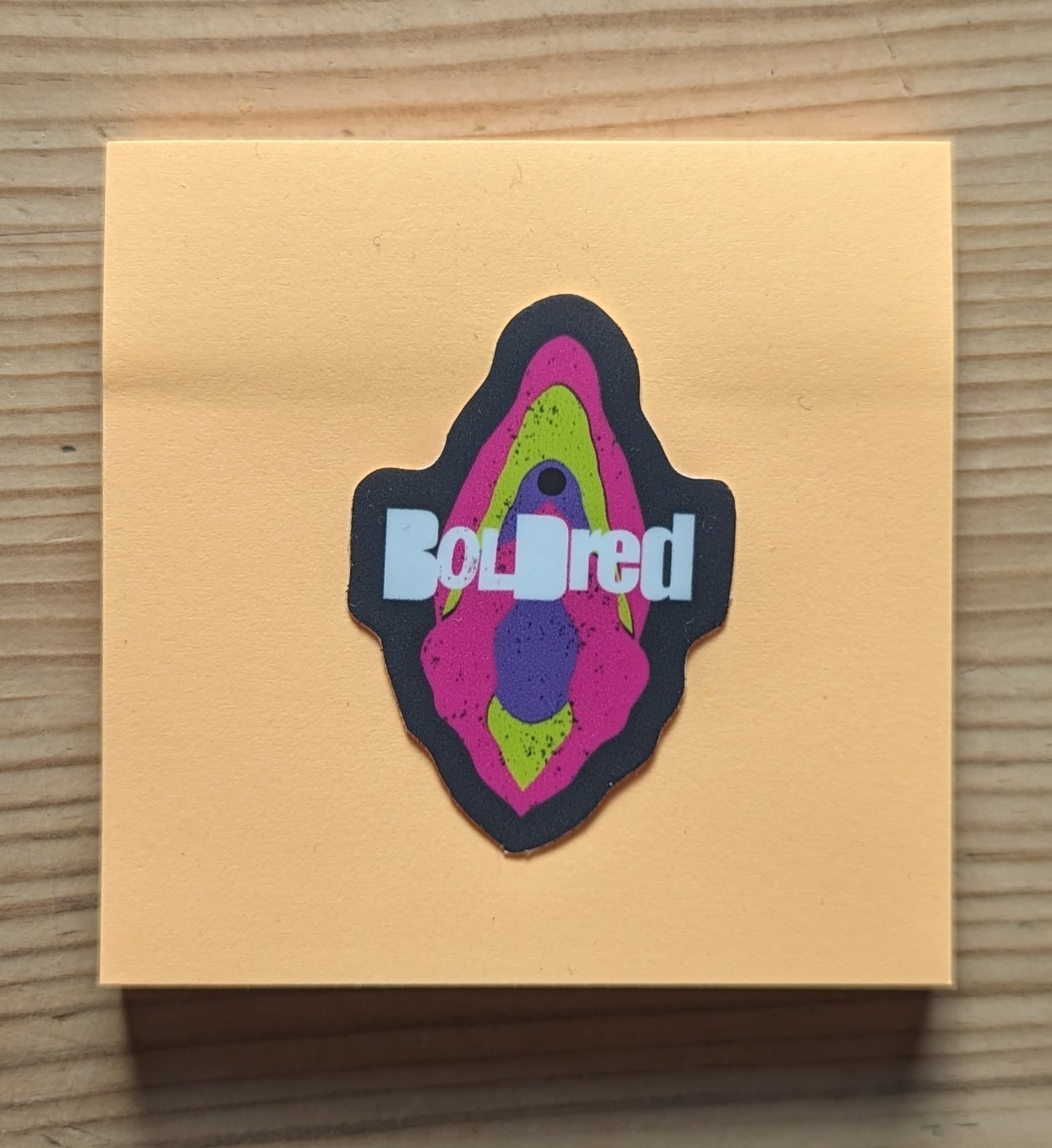 BOLDred Sticker