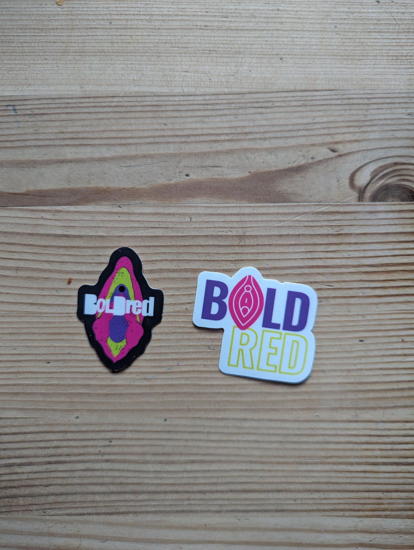 BOLDred Sticker